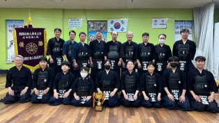 제37회 국제오픈 한국사회인 검도대회 노장부개인전 우승기념!!
